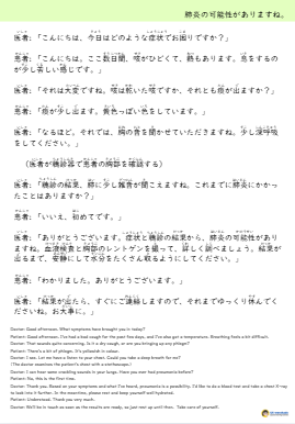 医療関係の日本語 1 肺炎 thumbnail